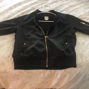 light weight jacket.  silk like material.